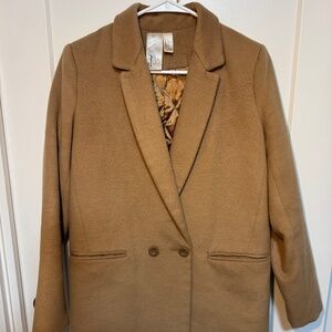 Forever 21 Classy Classic Pea Coat (Size Small)